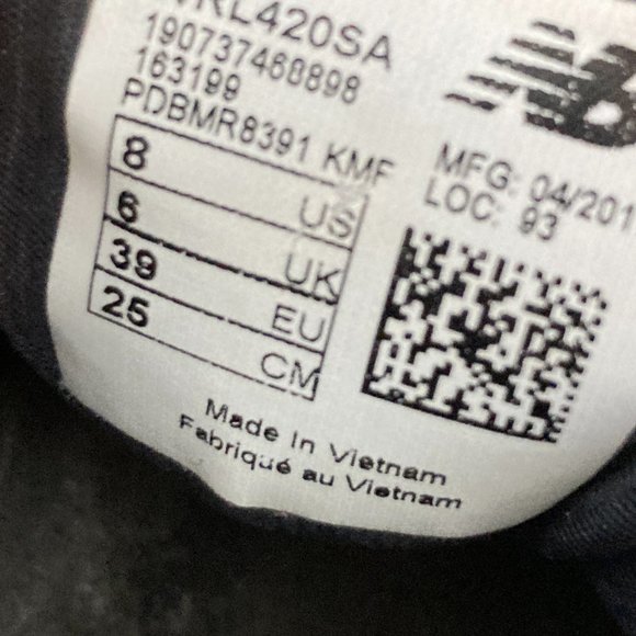 New Balance Black Slip-on Sneakers - Picture 7 of 7